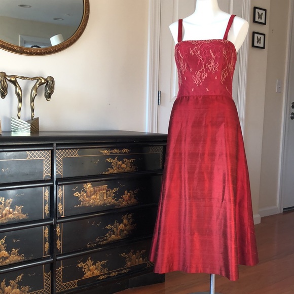 French Silk Formal Dress - Picture 6 of 9